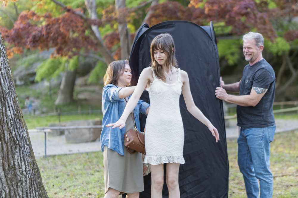 changing tent