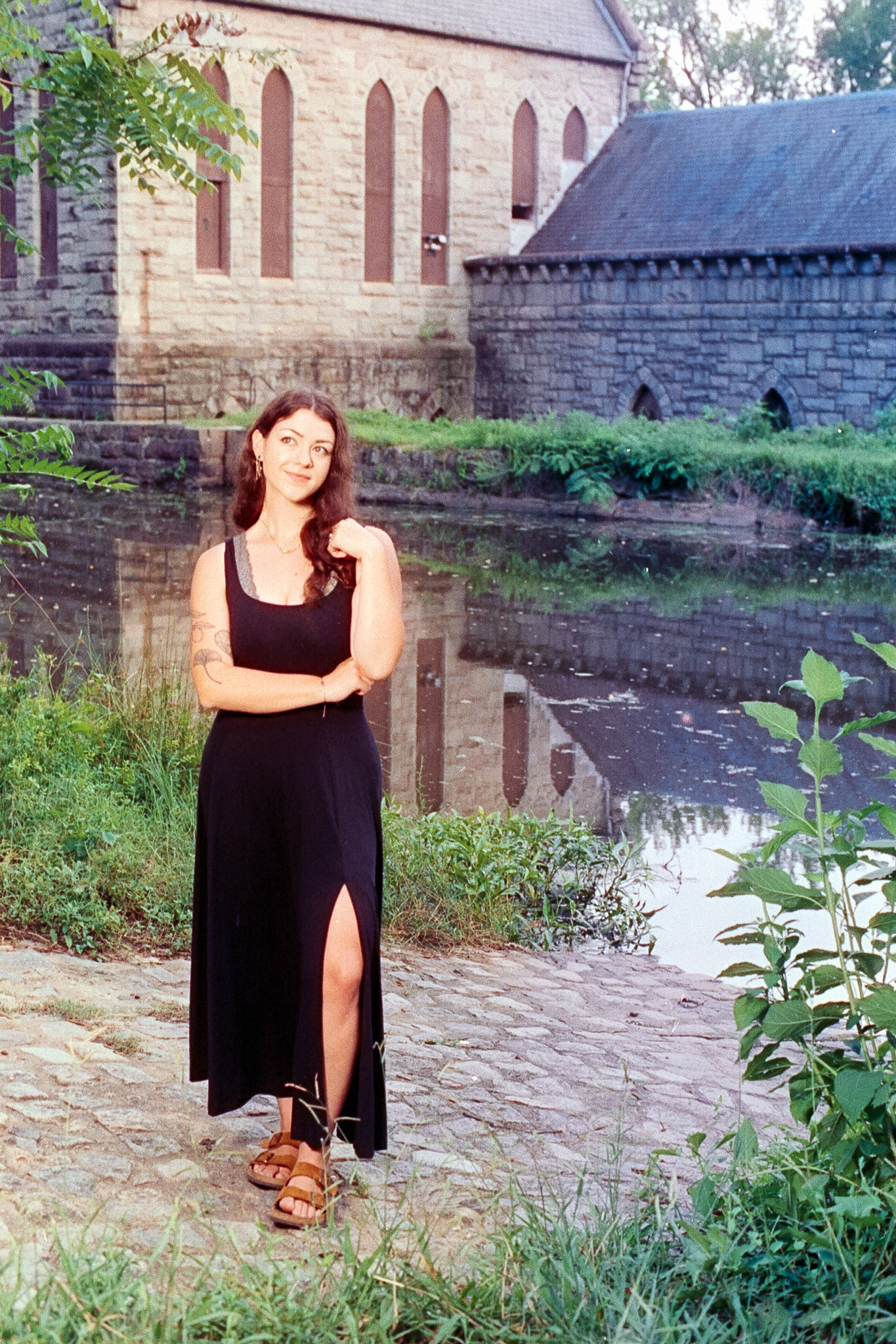 CineStill 800T - Natural riverside light