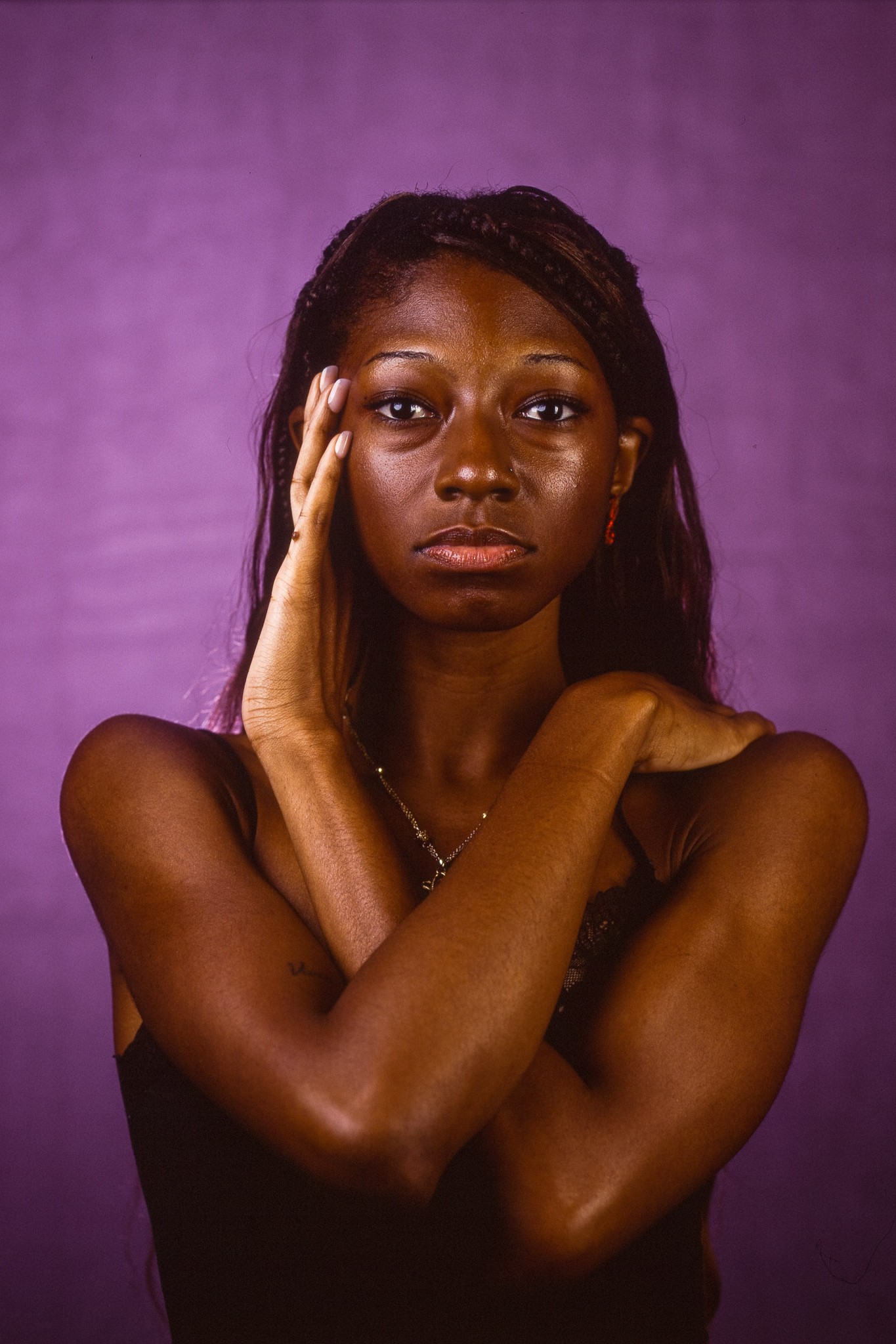 Kodak Ektachrome 100 - Creative lighting setup