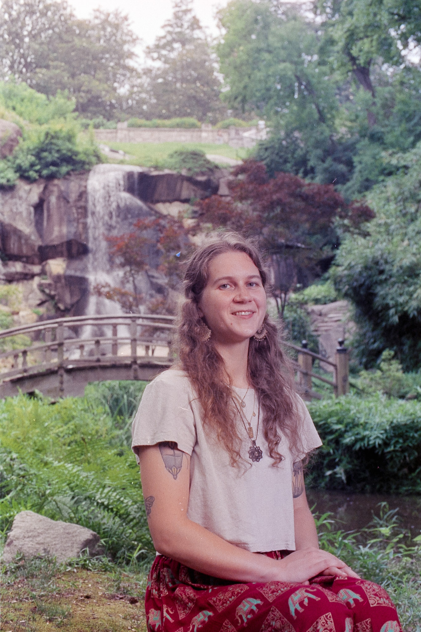 CineStill 800T - Natural garden setting