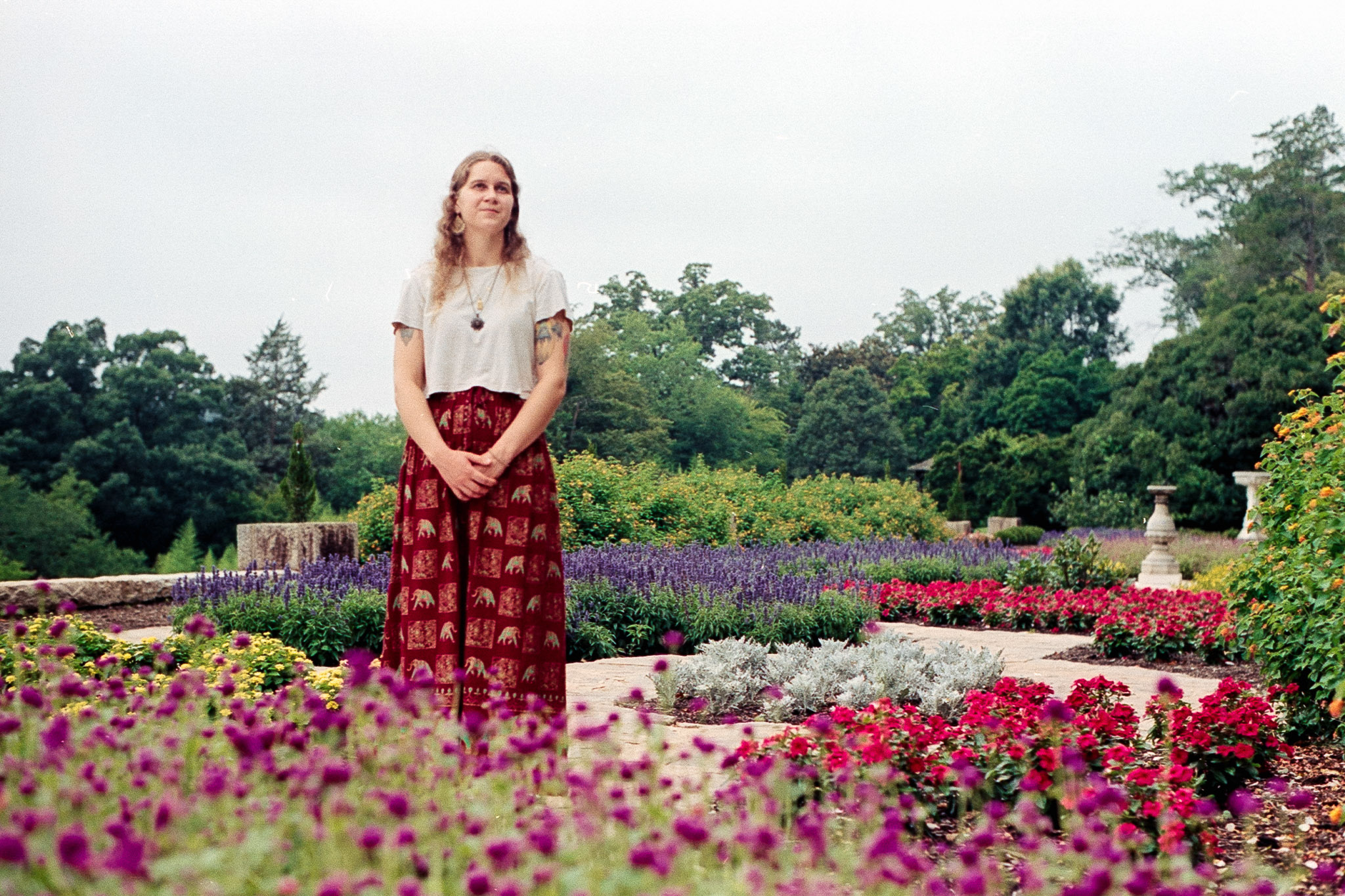 Floral backdrop