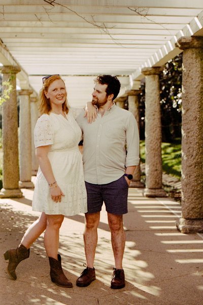 Claire & Alexander's Engagement — engagement photography at Maymont by Stephen Lawson