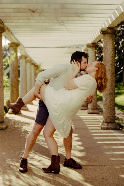 Claire & Alexander's Engagement — engagement photography at Maymont by Stephen Lawson