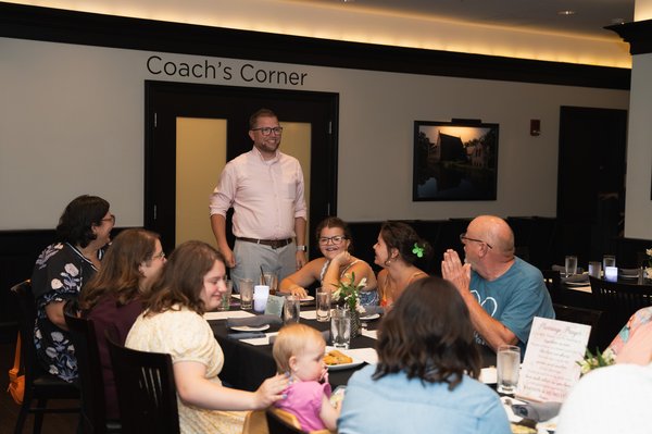 Chad and Rebecca's Rehearsal Dinner — event photography by Stephen Lawson