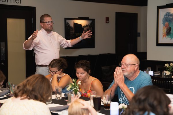 Chad and Rebecca's Rehearsal Dinner — event photography by Stephen Lawson