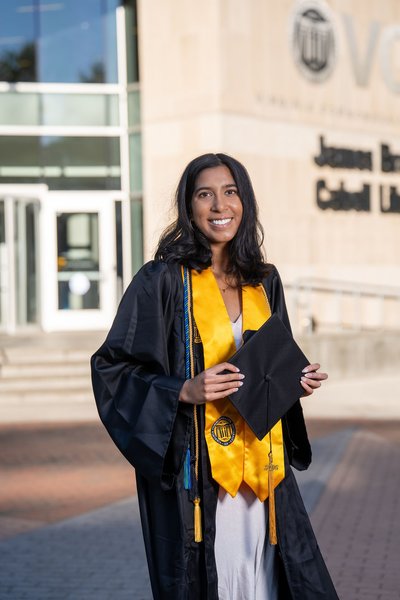 Varsha's Graduation — graduation photography at VCU Graduation Photos by Stephen Lawson