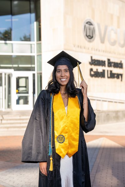 Varsha's Graduation — graduation photography at VCU Graduation Photos by Stephen Lawson