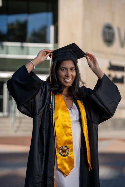 Varsha's Graduation — graduation photography at VCU Graduation Photos by Stephen Lawson