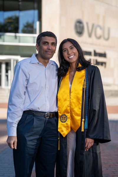 Varsha's Graduation — graduation photography at VCU Graduation Photos by Stephen Lawson