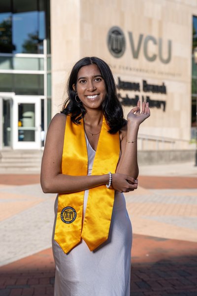 Varsha's Graduation — graduation photography at VCU Graduation Photos by Stephen Lawson