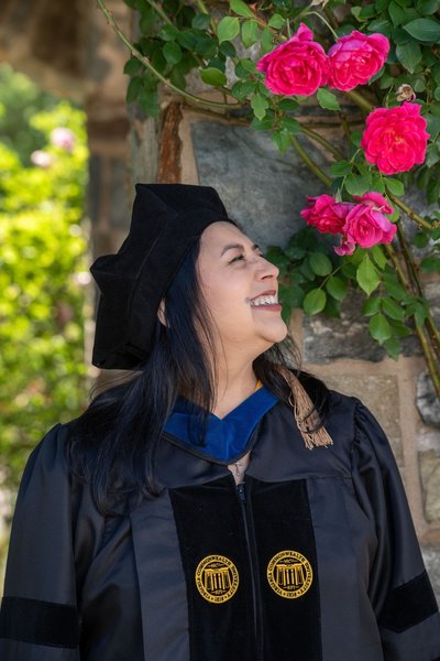 Danielle's Graduation — graduation photography at Lewis Ginter Botanical Garden by Stephen Lawson