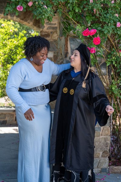 Danielle's Graduation — graduation photography at Lewis Ginter Botanical Garden by Stephen Lawson