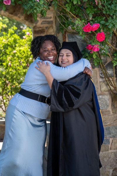 Danielle's Graduation — graduation photography at Lewis Ginter Botanical Garden by Stephen Lawson