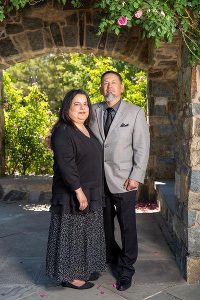 Danielle's Graduation — graduation photography at Lewis Ginter Botanical Garden by Stephen Lawson