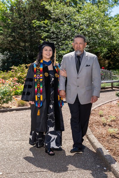 Danielle's Graduation — graduation photography at Lewis Ginter Botanical Garden by Stephen Lawson