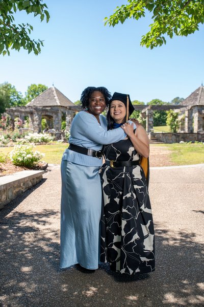 Danielle's Graduation — graduation photography at Lewis Ginter Botanical Garden by Stephen Lawson