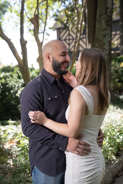 Audrey and Hammza's Engagement — engagement photography at Agecroft Hall & Gardens by Stephen Lawson