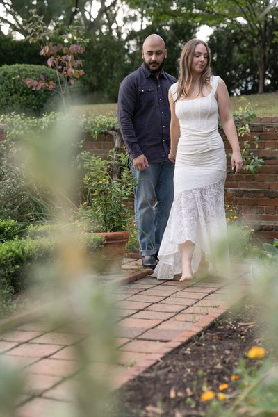 Audrey and Hammza's Engagement — engagement photography at Agecroft Hall & Gardens by Stephen Lawson