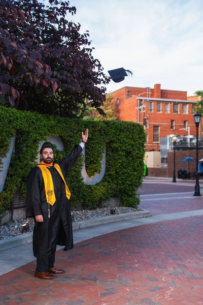 Yaqoub's Graduation — graduation photography at VCU Graduation Photos by Stephen Lawson