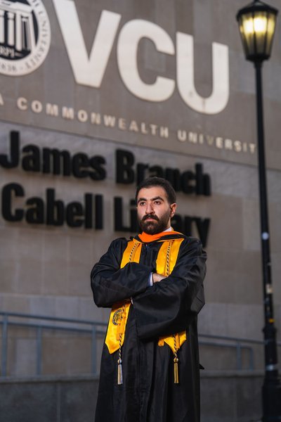 Yaqoub's Graduation — graduation photography at VCU Graduation Photos by Stephen Lawson