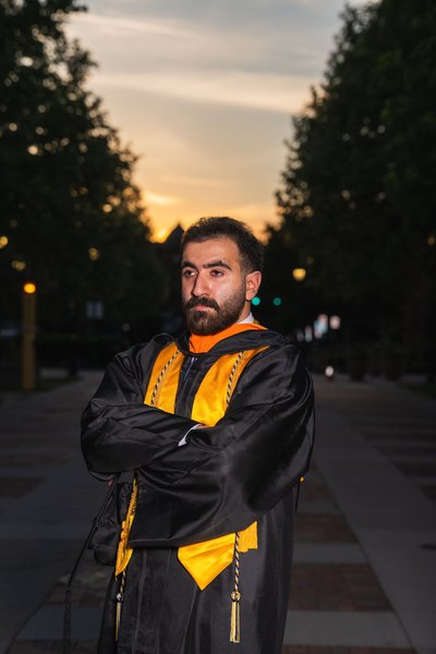 Yaqoub's Graduation — graduation photography at VCU Graduation Photos by Stephen Lawson