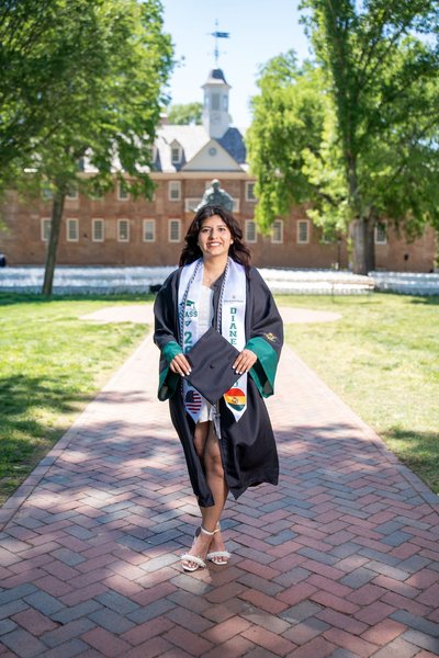 Diane's Graduation — graduation photography at William & Mary Graduation Photos by Stephen Lawson