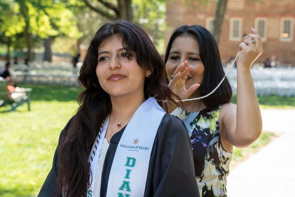 Diane's Graduation — graduation photography at William & Mary Graduation Photos by Stephen Lawson