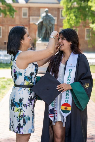 Diane's Graduation — graduation photography at William & Mary Graduation Photos by Stephen Lawson