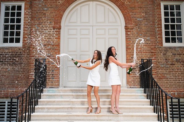 Tash and Chloe's Graduation — graduation photography at William & Mary Graduation Photos by Stephen Lawson