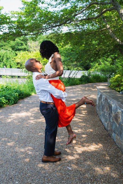Davis Engagement Session — engagement photography at Lewis Ginter Botanical Garden by Stephen Lawson