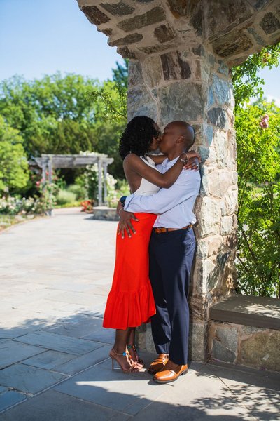 Davis Engagement Session — engagement photography at Lewis Ginter Botanical Garden by Stephen Lawson