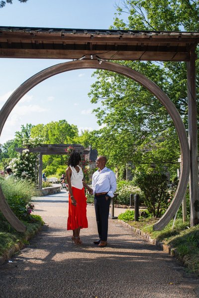 Davis Engagement Session — engagement photography at Lewis Ginter Botanical Garden by Stephen Lawson