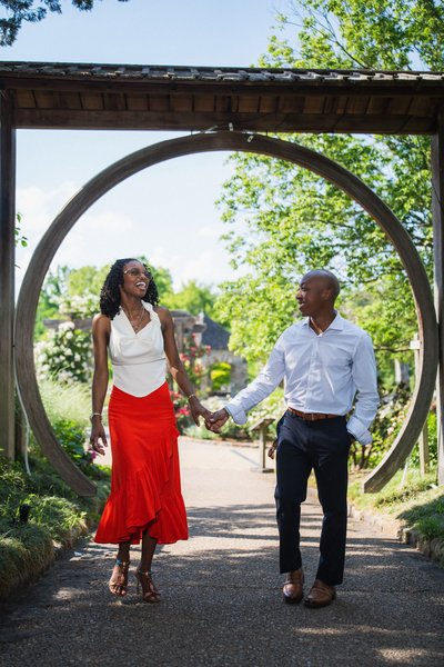 Davis Engagement Session — engagement photography at Lewis Ginter Botanical Garden by Stephen Lawson