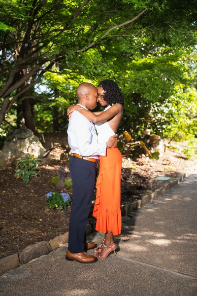 Davis Engagement Session — engagement photography at Lewis Ginter Botanical Garden by Stephen Lawson
