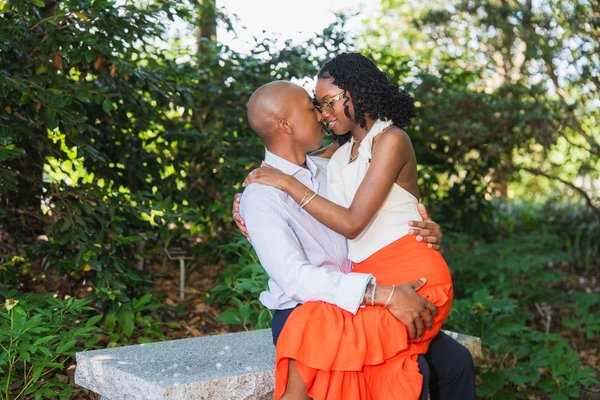 Davis Engagement Session — engagement photography at Lewis Ginter Botanical Garden by Stephen Lawson