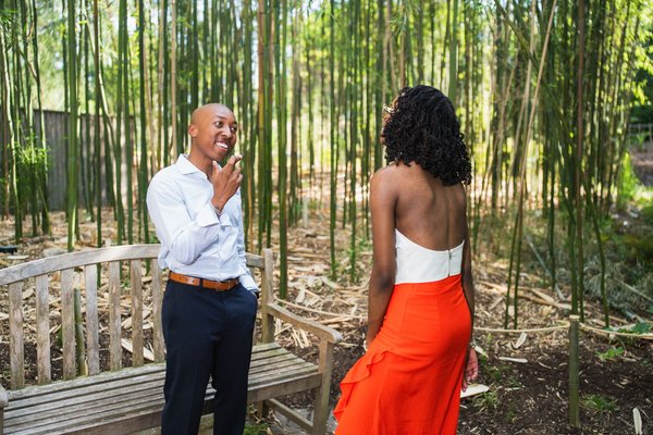 Davis Engagement Session — engagement photography at Lewis Ginter Botanical Garden by Stephen Lawson