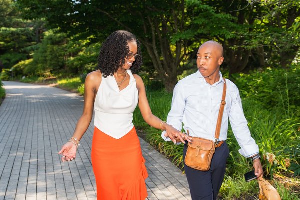 Davis Engagement Session — engagement photography at Lewis Ginter Botanical Garden by Stephen Lawson