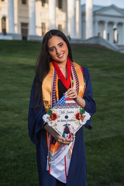 Bibiana's Graduation — graduation photography at Virginia State Capitol by Stephen Lawson
