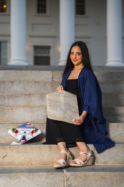 Bibiana's Graduation — graduation photography at Virginia State Capitol by Stephen Lawson