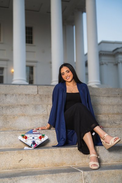 Bibiana's Graduation — graduation photography at Virginia State Capitol by Stephen Lawson