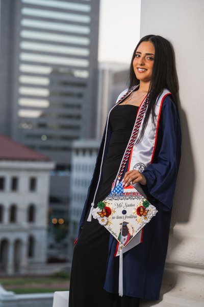 Bibiana's Graduation — graduation photography at Virginia State Capitol by Stephen Lawson