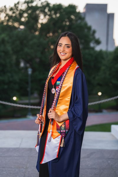 Bibiana's Graduation — graduation photography at Virginia State Capitol by Stephen Lawson