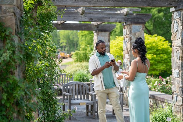 Christopher and Lashawn's Proposal — engagement photography by Stephen Lawson