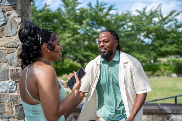 Christopher and Lashawn's Proposal — engagement photography by Stephen Lawson