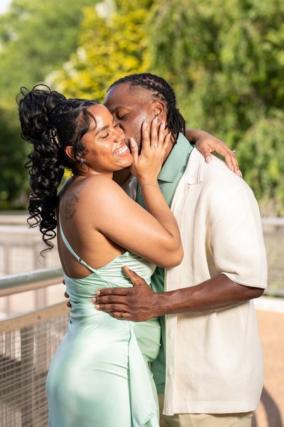 Christopher and Lashawn's Proposal — engagement photography by Stephen Lawson