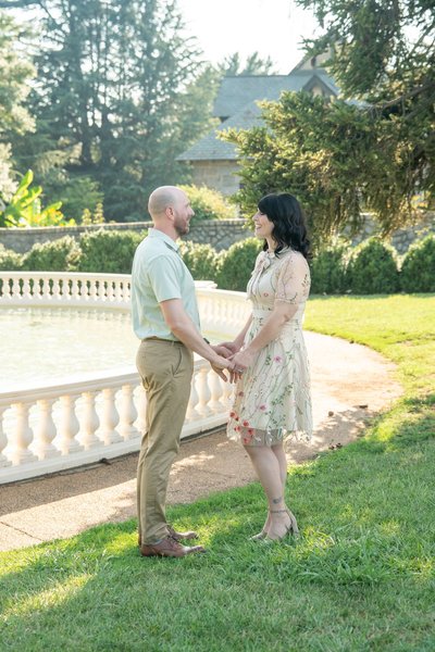 Nicole and Brian's Engagement — engagement photography at Maymont by Stephen Lawson