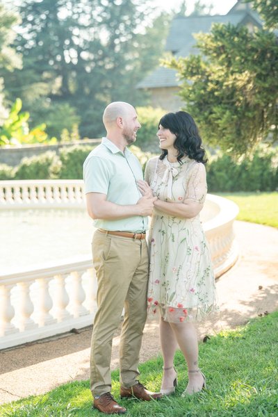 Nicole and Brian's Engagement — engagement photography at Maymont by Stephen Lawson