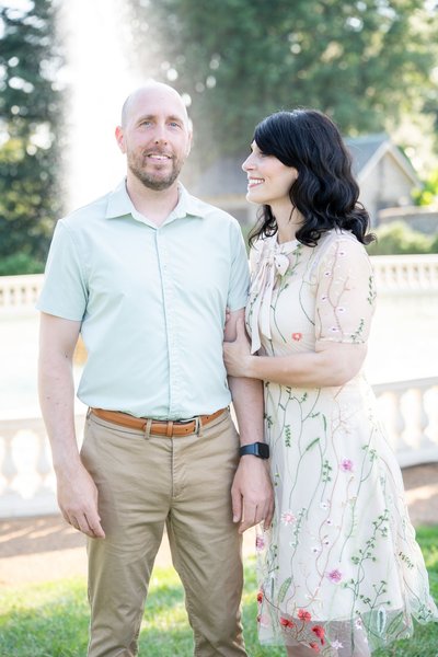 Nicole and Brian's Engagement — engagement photography at Maymont by Stephen Lawson