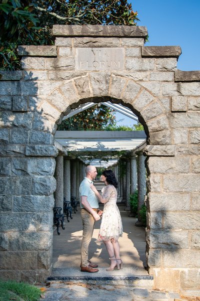 Nicole and Brian's Engagement — engagement photography at Maymont by Stephen Lawson
