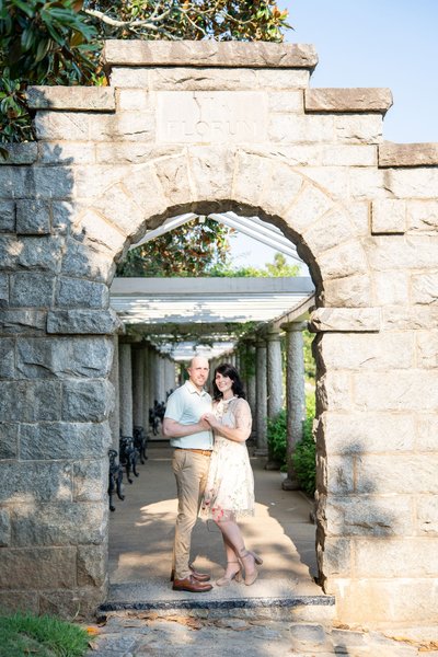 Nicole and Brian's Engagement — engagement photography at Maymont by Stephen Lawson